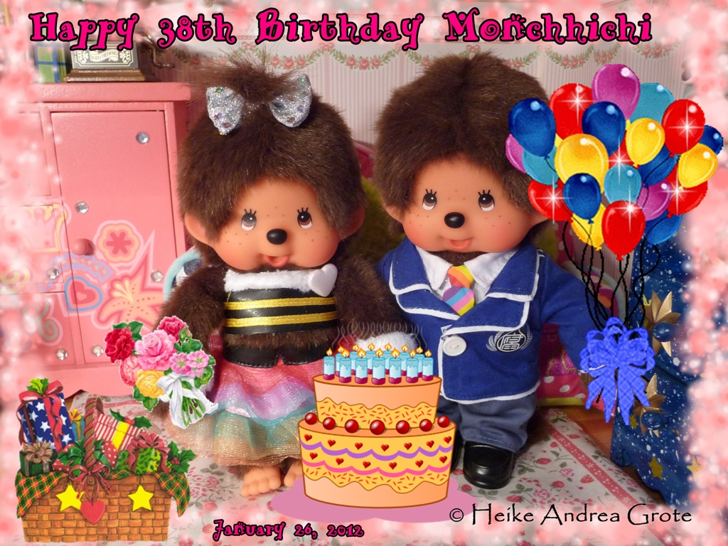 Happy 38th Birthday Monchhichi